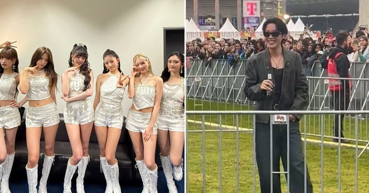 J-Hope підтримав IVE на Lollapalooza у Берліні