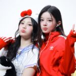 ILLIT: Wonhee та Minju поцілунок на фансайні