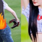 Minju ILLIT та її осина талія: вражаючий кидок на бейсбольному матчі