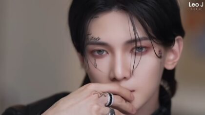 Yeosang ATEEZ: вражаючий мейк-овер від LeoJ