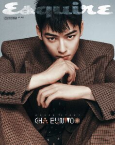 Cha Eun Woo: фотосесія для Esquire Korea та Saint Laurent