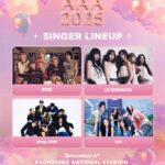 Asia Artist Awards 2025: Lineup RIIZE, LE SSERAFIM, Stray Kids та IVE