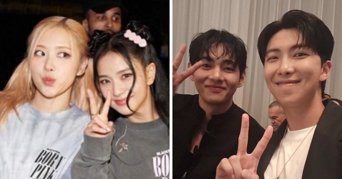RM, V, Rosé, Jisoo на 2025 Paradise Art Night: коротка, але запам'ятовуюча зустріч