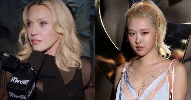 Madonna Rosé Saint Laurent підтримка: жест поп-ікони викликав захоплення корейських нетізенів