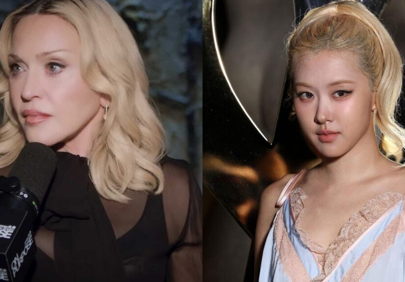 Madonna Rosé Saint Laurent підтримка: жест поп-ікони викликав захоплення корейських нетізенів