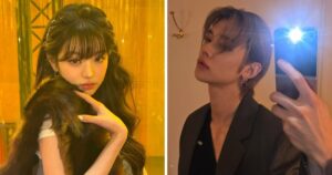 Взаємодія Wonyoung та Yeonjun на показі Miu Miu у Парижі