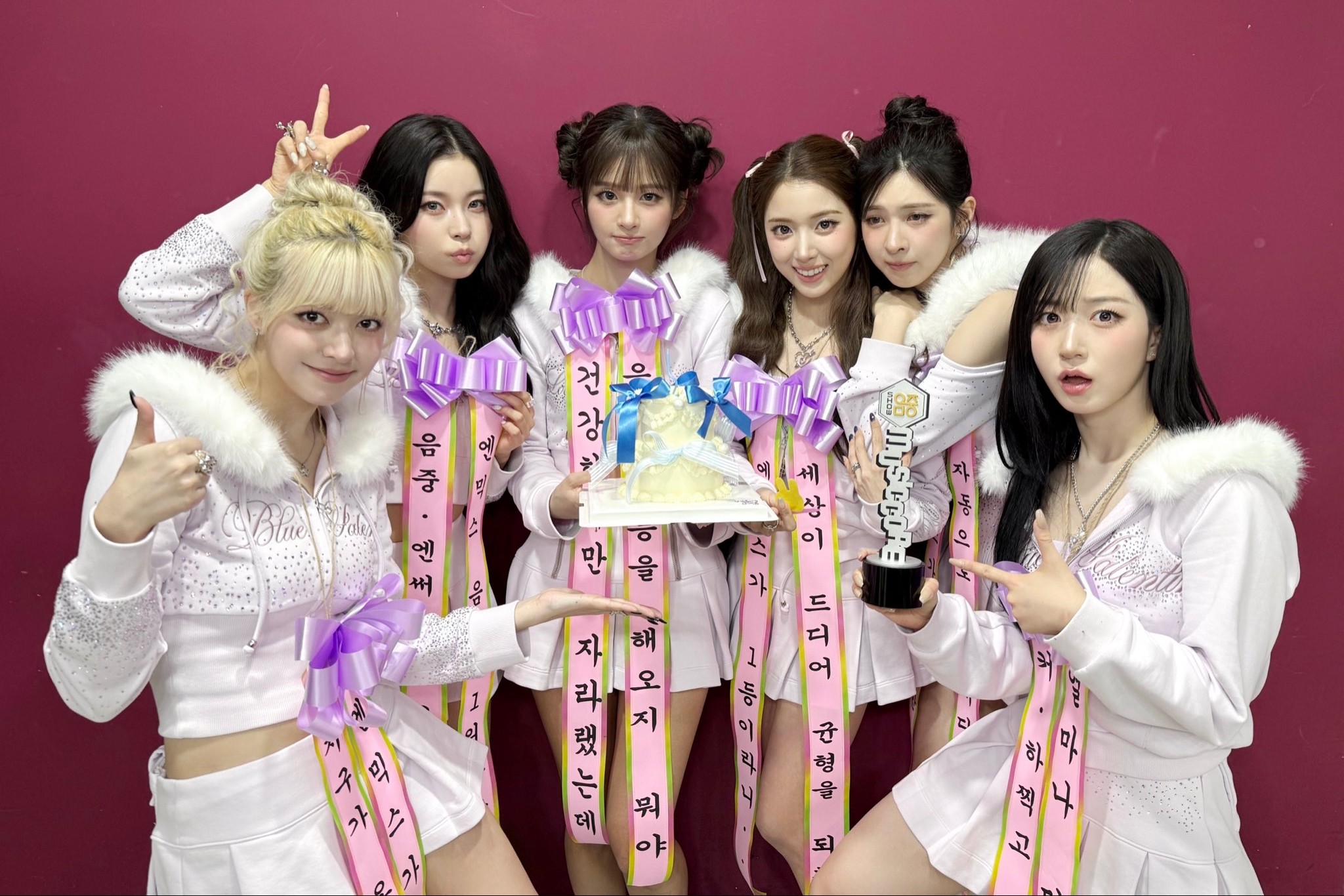 NMIXX з "Blue Valentine" здобули четверту перемогу на Music Core