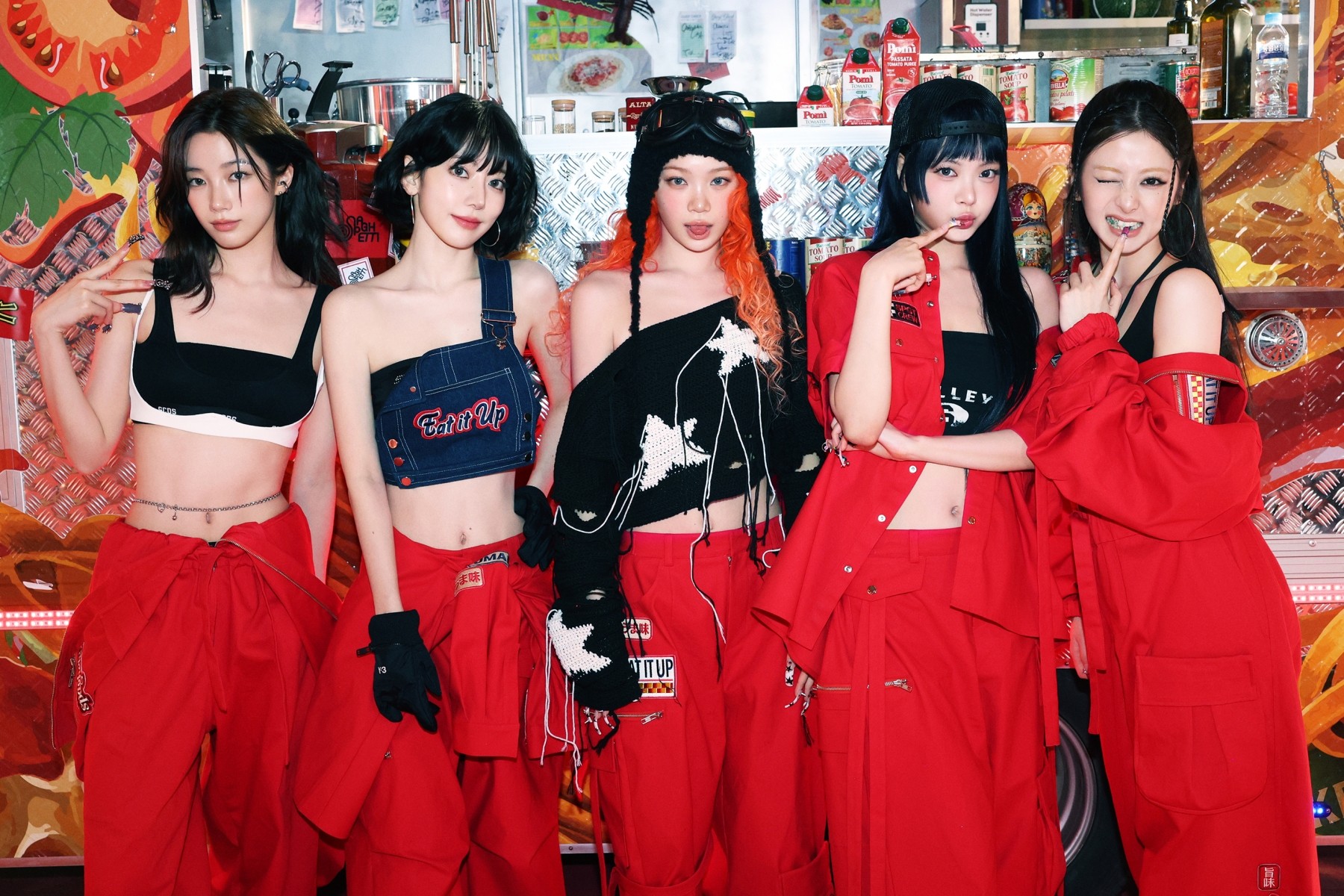 LE SSERAFIM SPAGHETTI глобальні рекорди: прорив у британський Official Singles Top 100 та до топ-20 Spotify