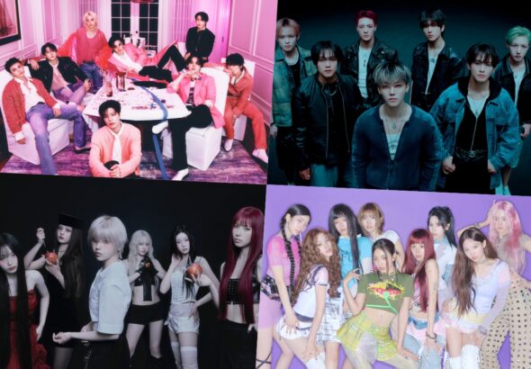 Stray Kids NCT DREAM NMIXX TWICE лідери Circle Chart